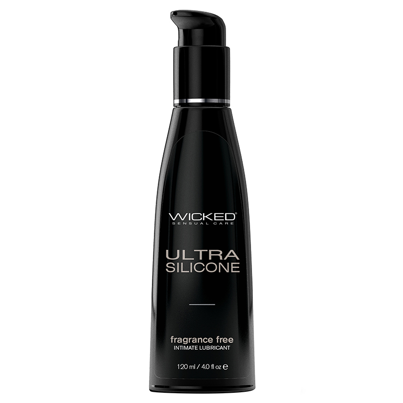 Wicked Ultra Silicone Lube Fragrance Free 4oz