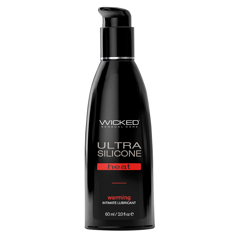 Wicked Ultra Heat Silicone Lube Warming 2oz