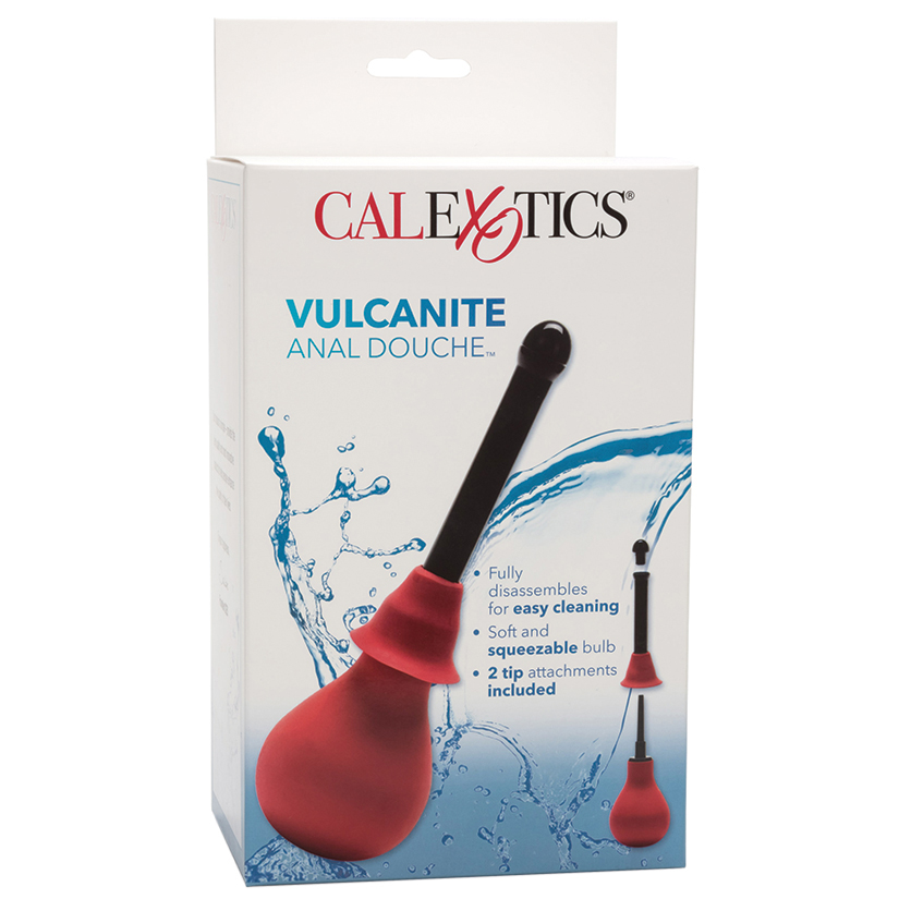 Vulcanite Anal Douche w/Attachments