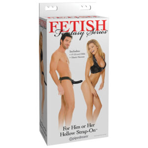 151220256940847acfbe0.jpeg Fetish Fantasy For Him Or Her-Hollow Strap-On Black 6"