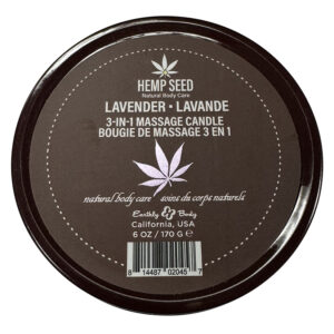 Earthly Body 3-in-1 Massage Candle-Lavender 6oz