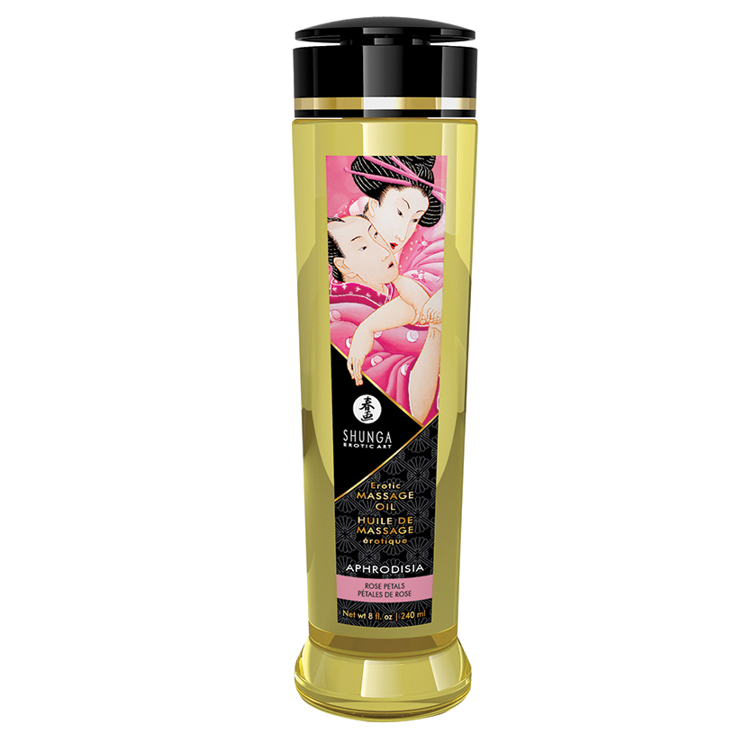 Shunga Erotic Massage Oil Aphrodisia-Roses 8oz