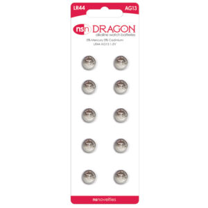 Dragon Alkaline Batteries AG13/LR44 (10 Pack)
