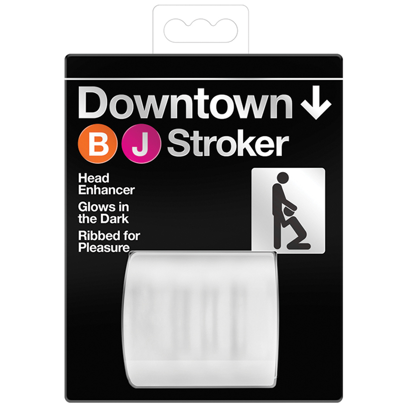X5 Men Downtown BJ Stroker-Clear