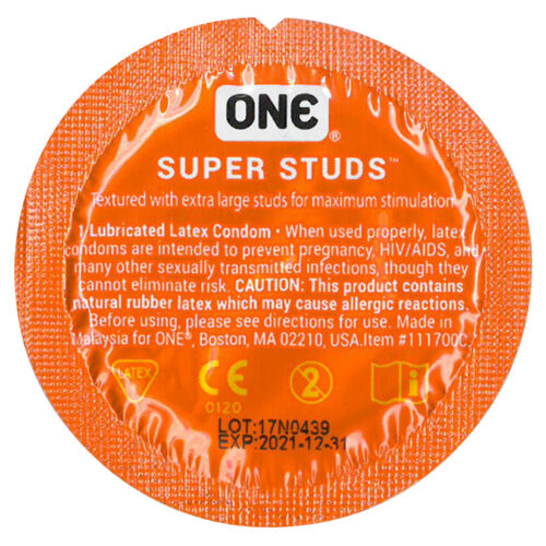 1512202569408ecfb1ec0.jpeg ONE Super Studs Condoms (Bulk)