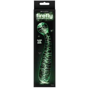 Firefly Glass G Spot Glow Wand-Clear