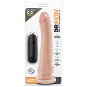 Dr. Skin Vibrating-Vanilla 8.5"