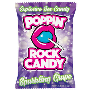 Rock Candy Poppin' Candy-Sparkling Grape