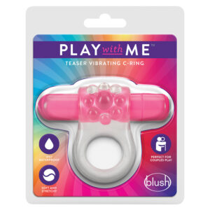 Play with Me Teaser Vibrating C-RingPink