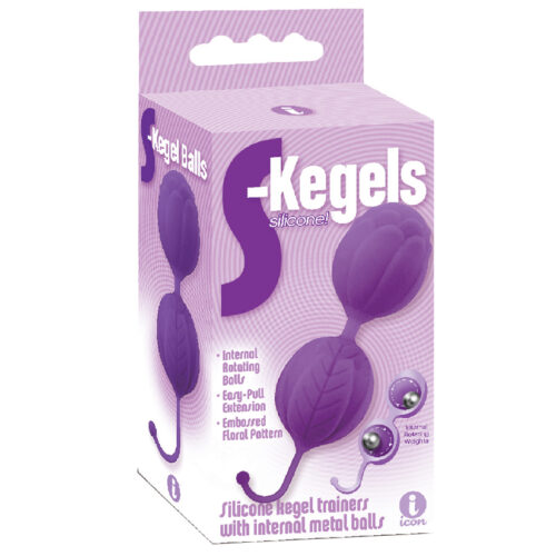 16122025694131bf5f59e.jpeg The 9's S Kegels Silicone Kegel Balls-Purple