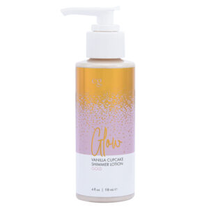 CG Glow Vanilla Cupcake Shimmer Lotion-Gold 4oz