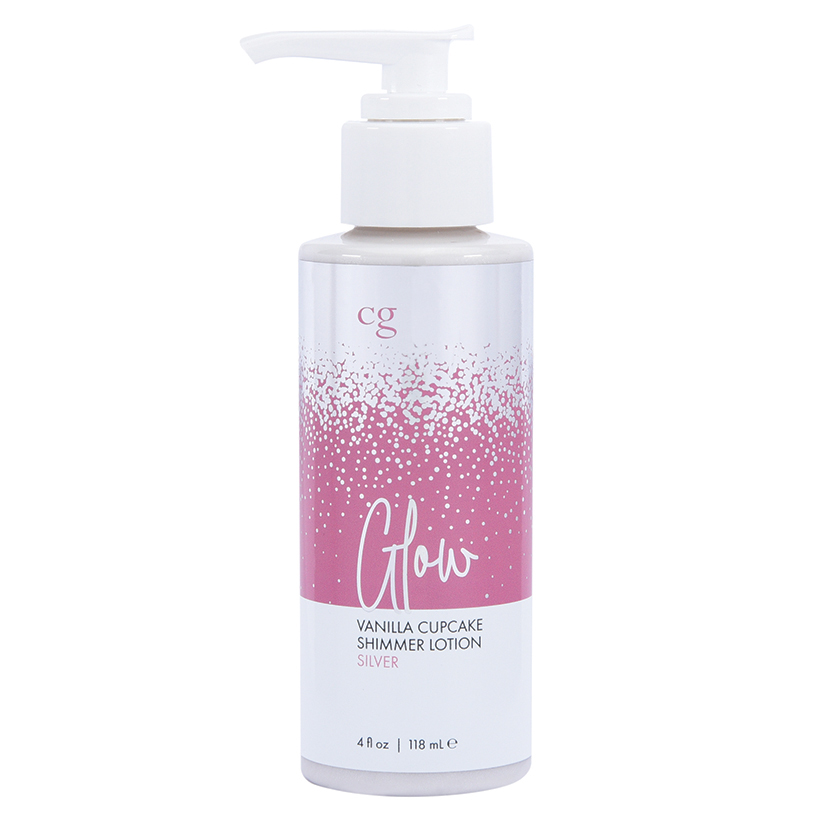 CG Glow Vanilla Cupcake Shimmer Lotion-Silver 4oz