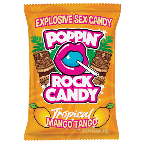Rock Candy Poppin' Candy-Tropical Mango Tango
