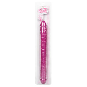 Size Queen Double Dildo-Pink 17"