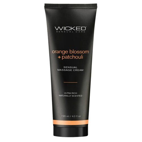 1612202569413a5b86c3d.jpeg Wicked Sensual Massage Cream-Orange Blossom + Patchouli Scented 4oz