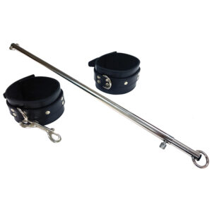 Rouge Group Adjustable Leg Spreader Bar with Black Cuffs