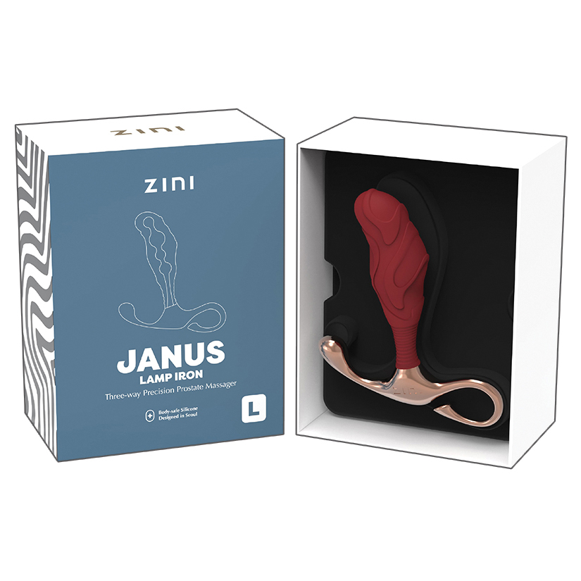 Zini Janus Lamp Iron-Bordeaux Large