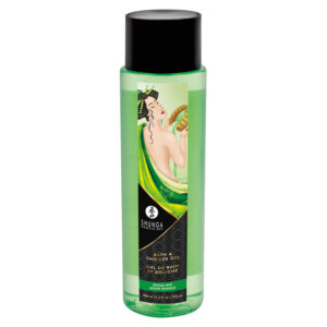 Shunga Kissable Bath and Shower Gel-Sensual Mint 12.5oz
