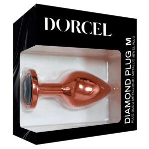 Dorcel Diamond Plug-Rose Gold Medium