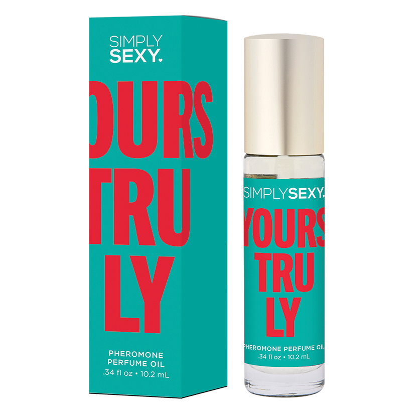 Simply Sexy Affirmations Pheromone Perfume Oil Roll-On-Yours Truly 0.34oz