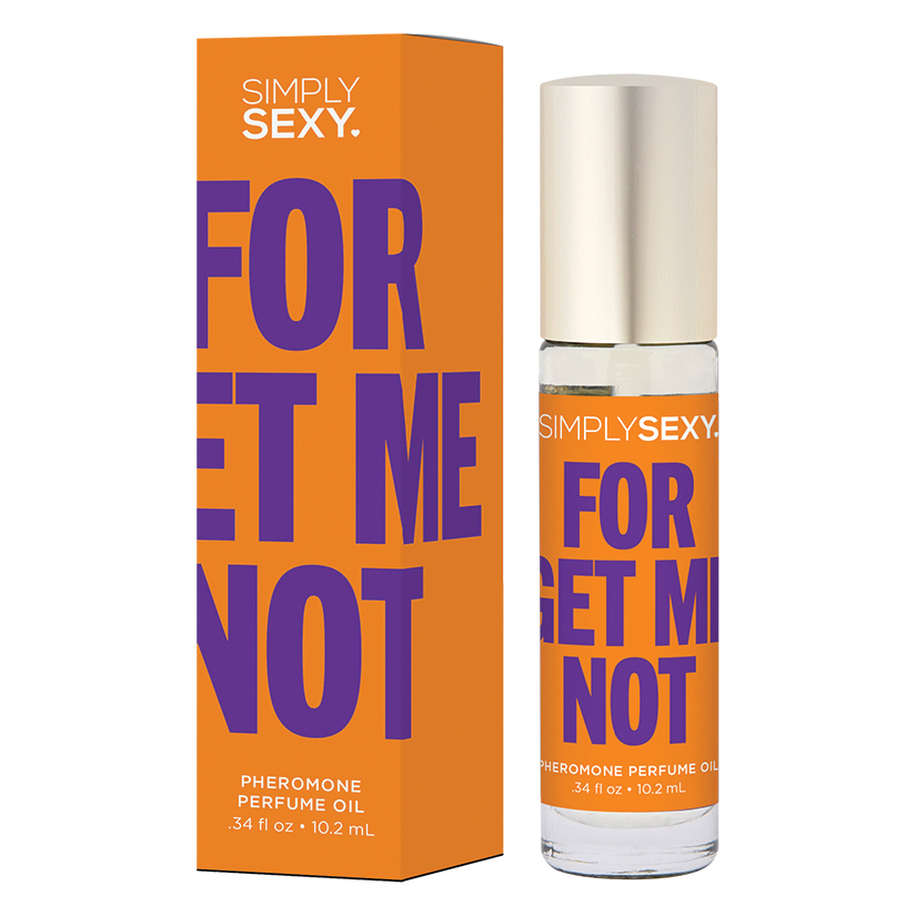Simply Sexy Affirmations Pheromone Perfume Oil Roll-On-Forget Me Not 0.34oz