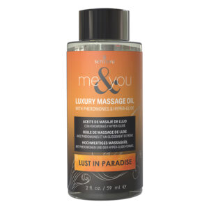 Sensuva Me & You Massage Oil-Lust in Paradise 2oz