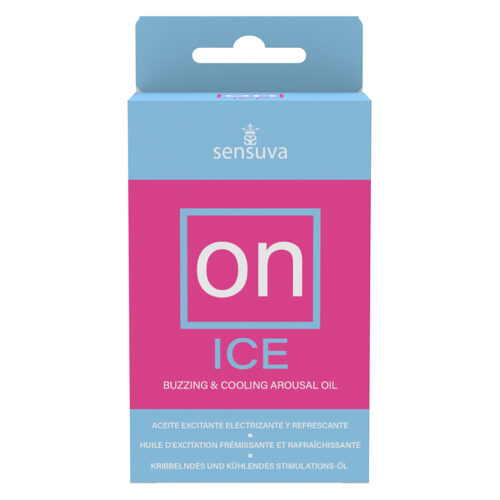 Sensuva ON Ice Arousal Oil 5ml Bottle Medium Box