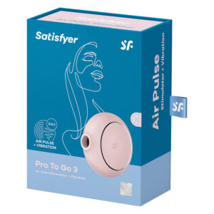 Satisfyer Pro To Go 3-Rose