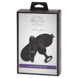 Fifty Shades of Grey X We-Vibe Come To Bed Couples Kit-Black