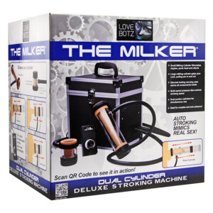 The Milker Dual Cylinder Deluxe Stroking Machine [DROP SHIP ONLY]