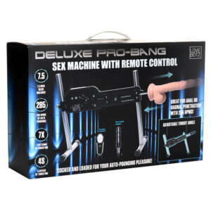 Deluxe Pro-Bang Sex Machine with Remote Control [DROP SHIP ONLY]