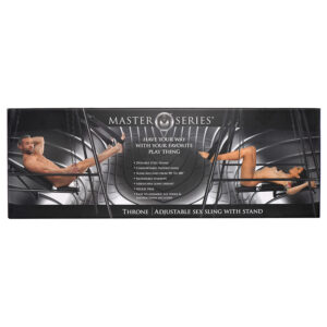 Throne Adjustable Sex Sling with Stand [DROP SHIP ONLY]