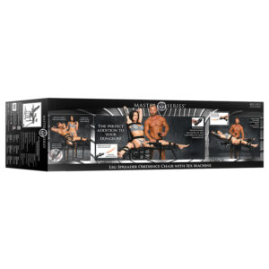 Leg Spreader Obedience Chair with Sex Machine [DROP SHIP ONLY]