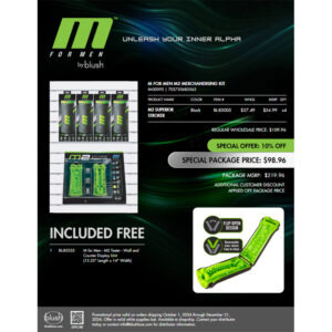 M For Men Merchandising Kit