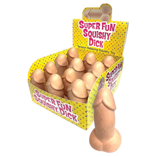 Super Fun Squishy Penis Display of 12