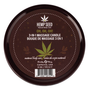 Earthly Body 3-in-1 Massage Candles-OH OH OH 6oz