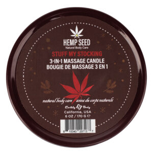 Earthly Body 3-in-1 Massage Candles-Stuff My Stocking 6oz
