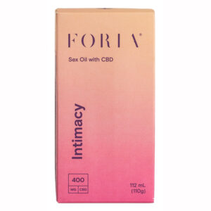 Foria Intimacy Sex Oil 400mg CBD