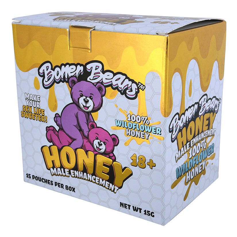 Boner Bears Honey Display of 15