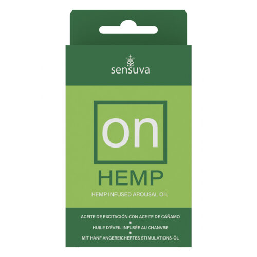 Sensuva ON Infused Arousal Oil 5ml Bottle Medium Box