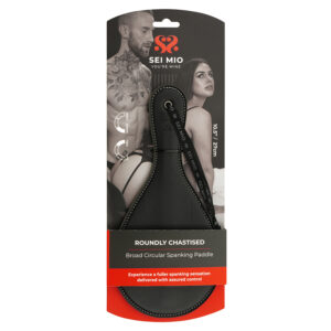 SEI MIO Roundly Chastised Broad Circular Spanking Paddle