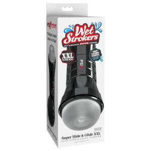 PDX Extreme Wet Strokers Super Slide and Glide XXL-Frosted