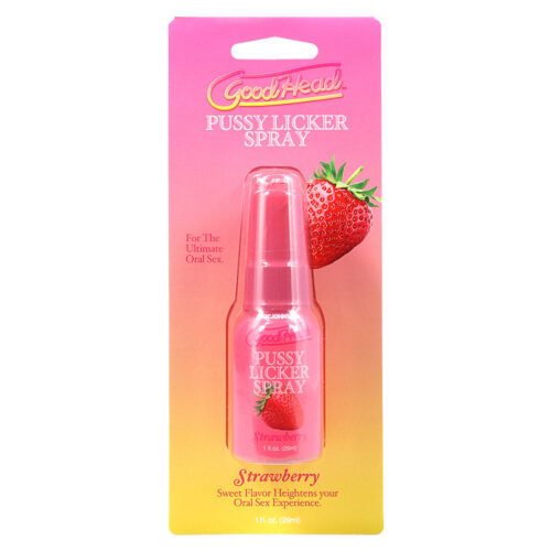 GoodHead Pussy Licker Spray-Strawberry 1 fl. oz.