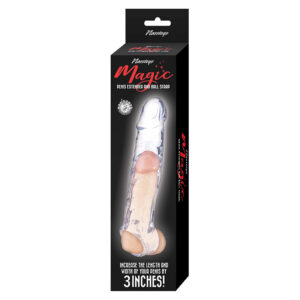 Magic Penis Extender & Ball Strap 6.5"-Clear