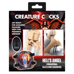 Creature Cocks Hell's Angel Vibrating Silicone Grinder
