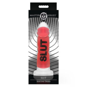 Master Series Slut Silicone Dildo