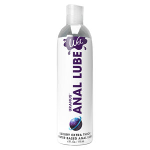 Wet Uranus Anal Lube Extra Thick Water Based 4oz