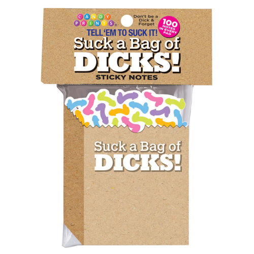 1612202569418f81561be.jpeg Suck A Bag of Dicks Sticky Notes