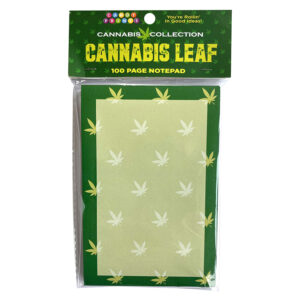 Cannabis Leaf Notepad