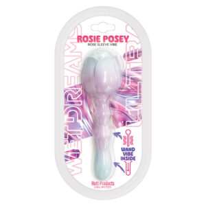 Wet Dreams Rosie Posey Rose Shape Vibe With Inner Wand